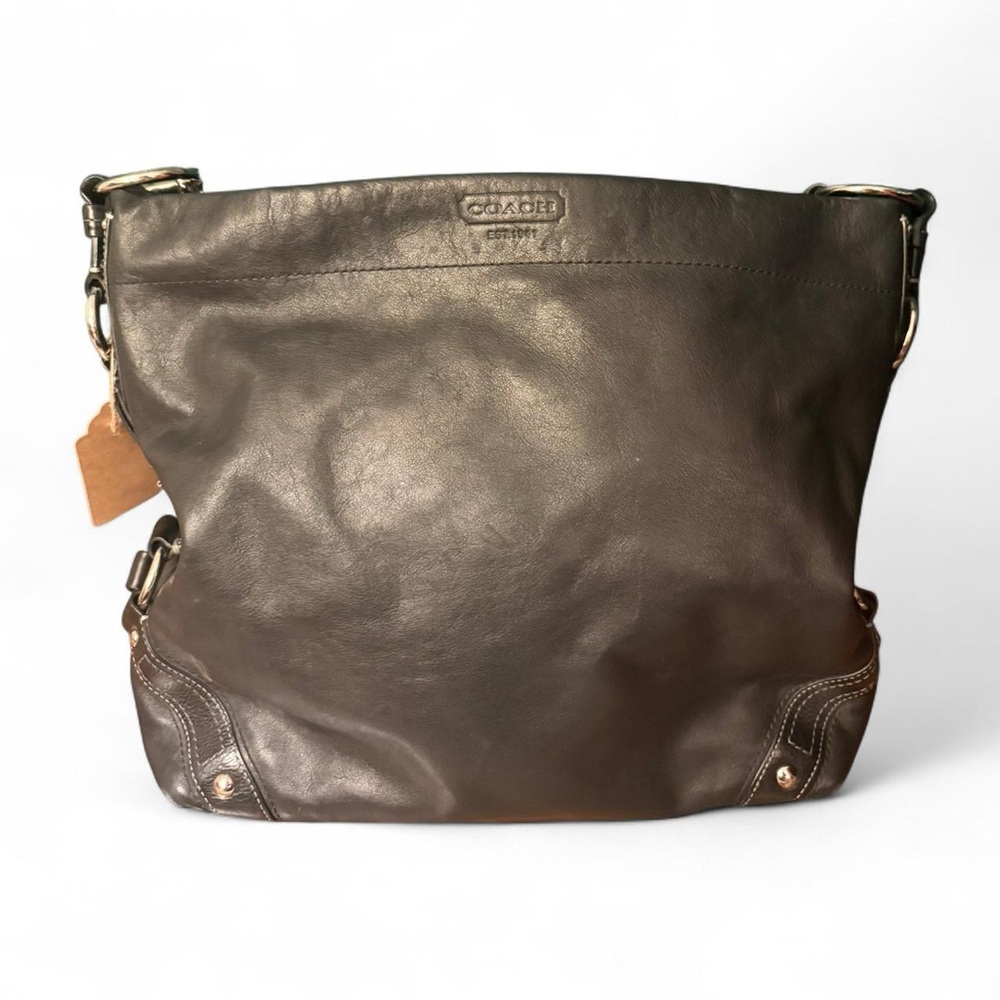2008 Coach Hobo Bag in Black Leather